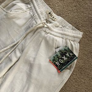 Roxy linen pants